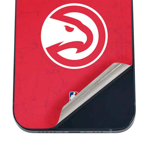 NBA Atlanta Hawks Distressed iPhone 16 Plus Skin